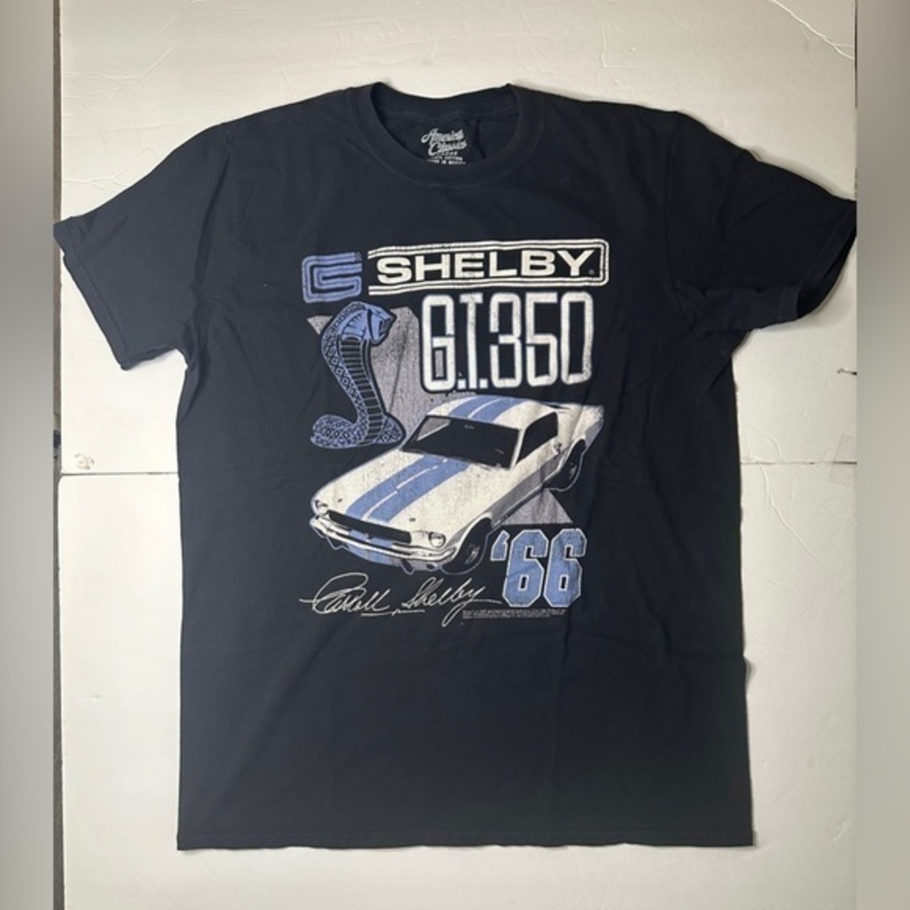 66’ Shelby Mustang Graphic Shirt Size Large